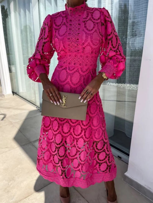 Georgia™ - Elegant French Lace Dress