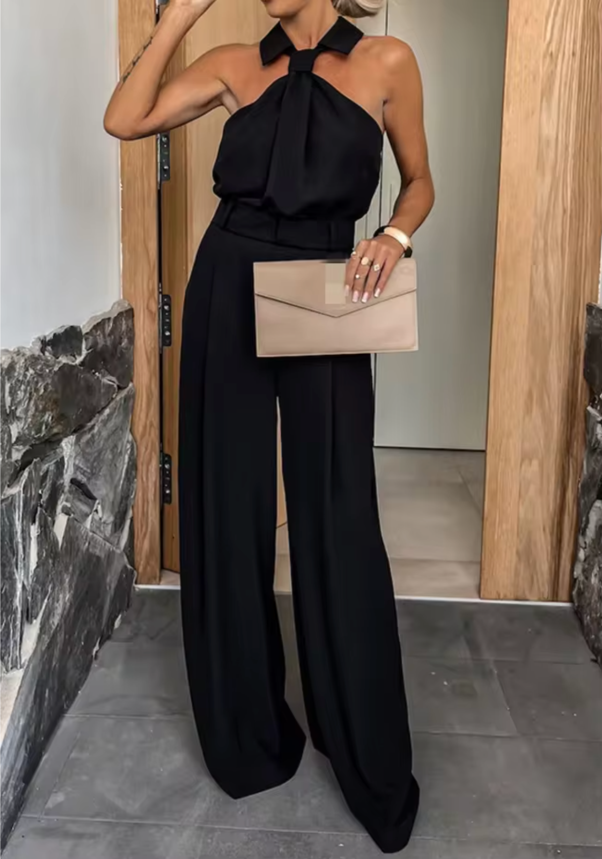 Christabel | Sleek Jumpsuit with Wide Legs