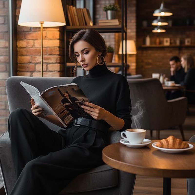 Elowen Turtleneck Elegance Set