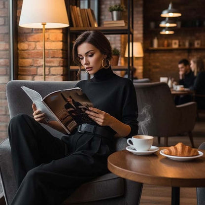 Elowen Turtleneck Elegance Set