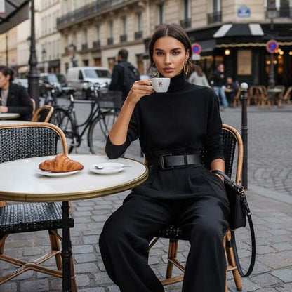 Elowen Turtleneck Elegance Set